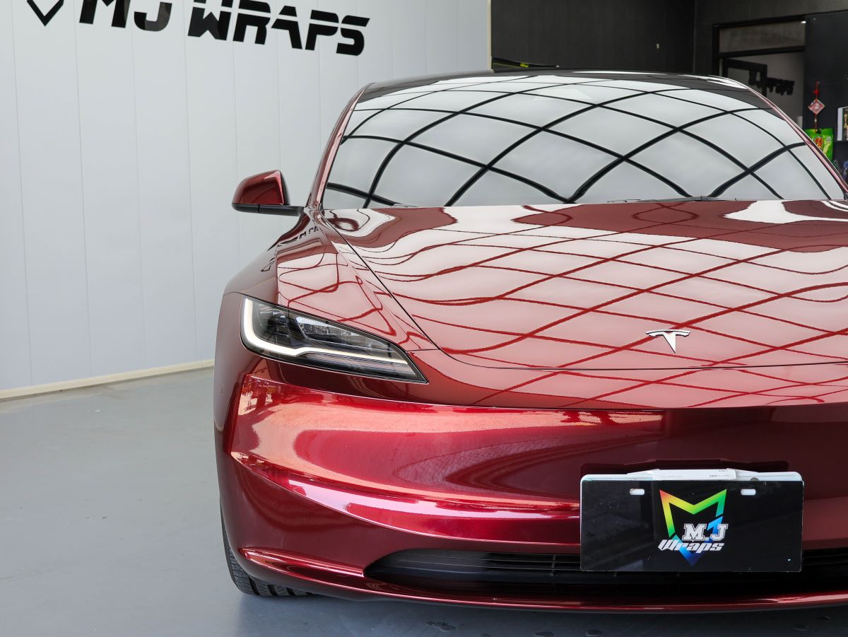 MODEL3液態龍血紅改色犀牛皮