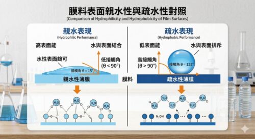 親水疏水差異
